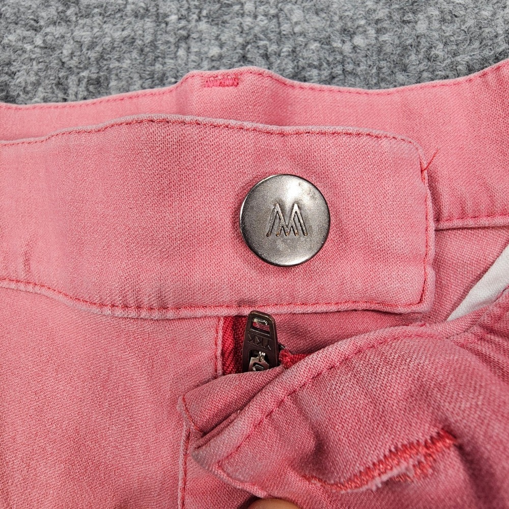 Mizzen+Main Men's‎ 36 Cane Collection Performance Chino Shorts Salmon Pink USA - Picture 2 of 13